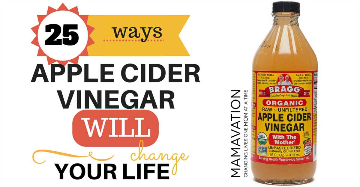 7. Apple Cider Vinegar Soak