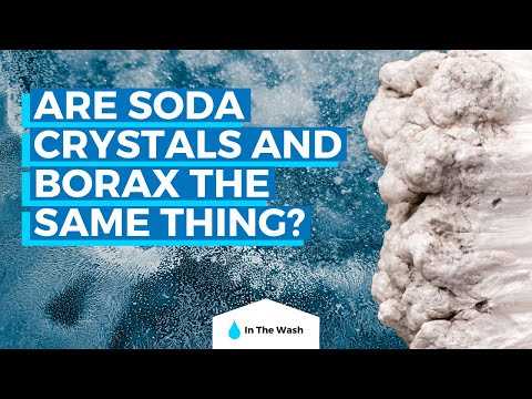 Differences Between Soda Crystals and Borax