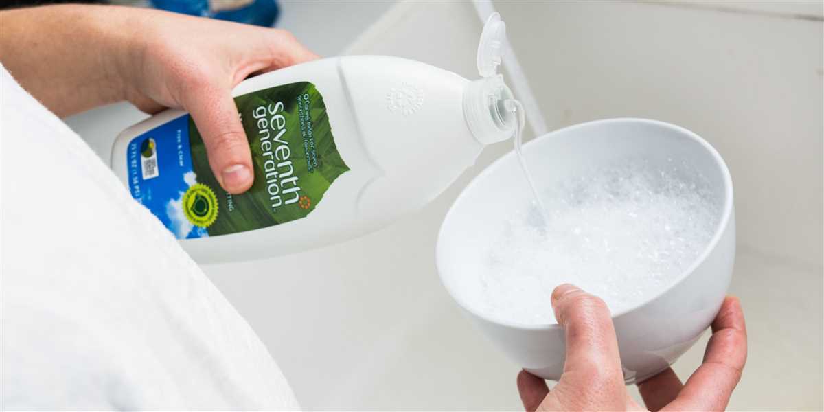 Why choosing the right baby dishwashing liquid is important