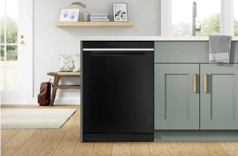 High-Quality Performance of Black Dishwashers