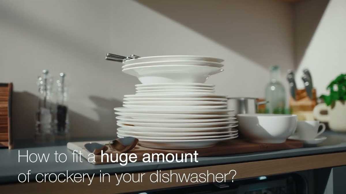 Versatile Crockery Set for Miele Dishwashers