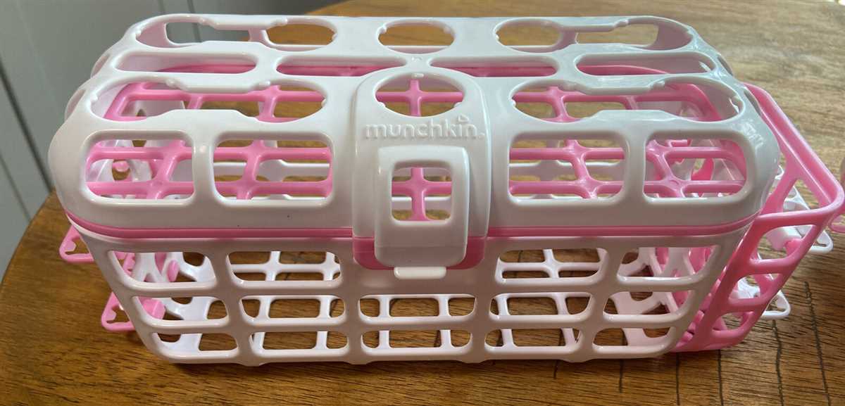 How a Dishwasher Basket Can Help Clean Baby Bottles Effectively