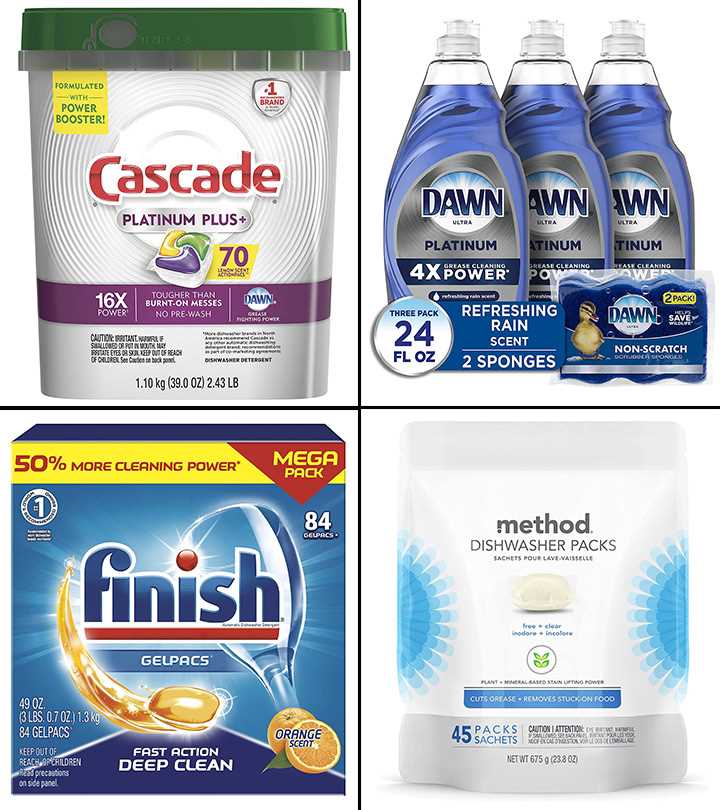 4. Brilliant Shine Dishwasher Detergent