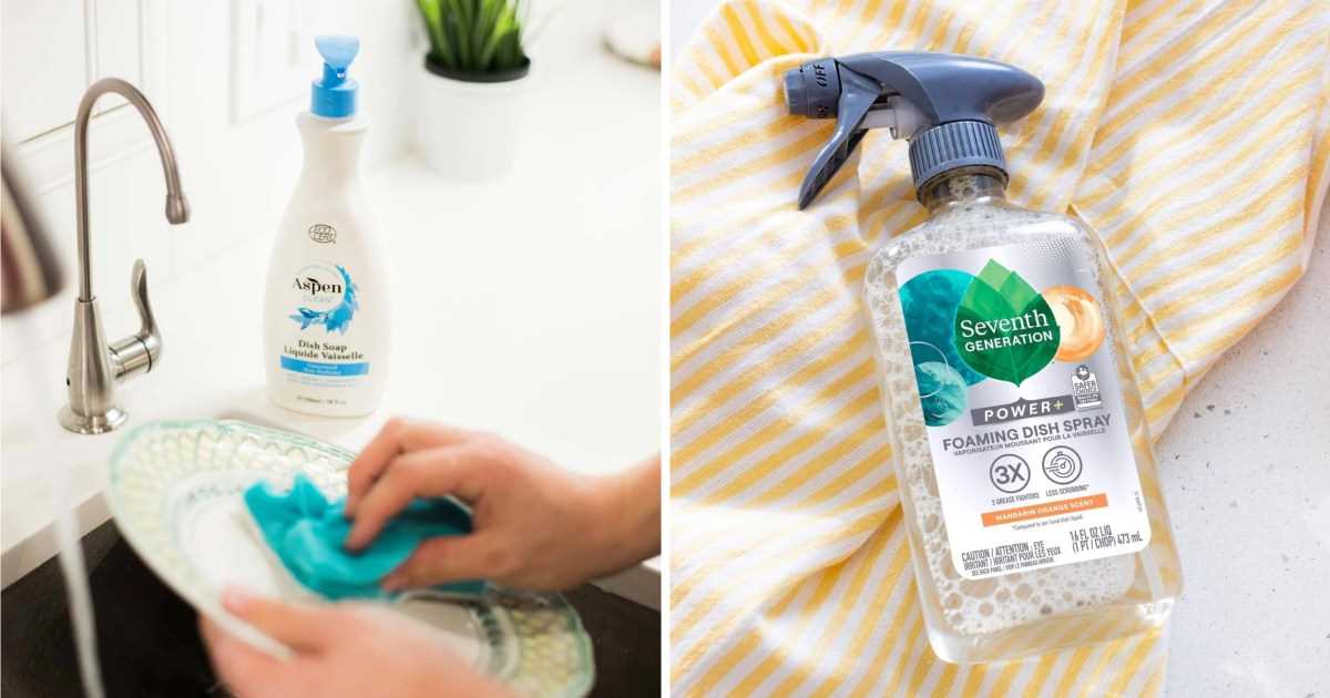 3. Chlorine-Free Dishwasher Detergents