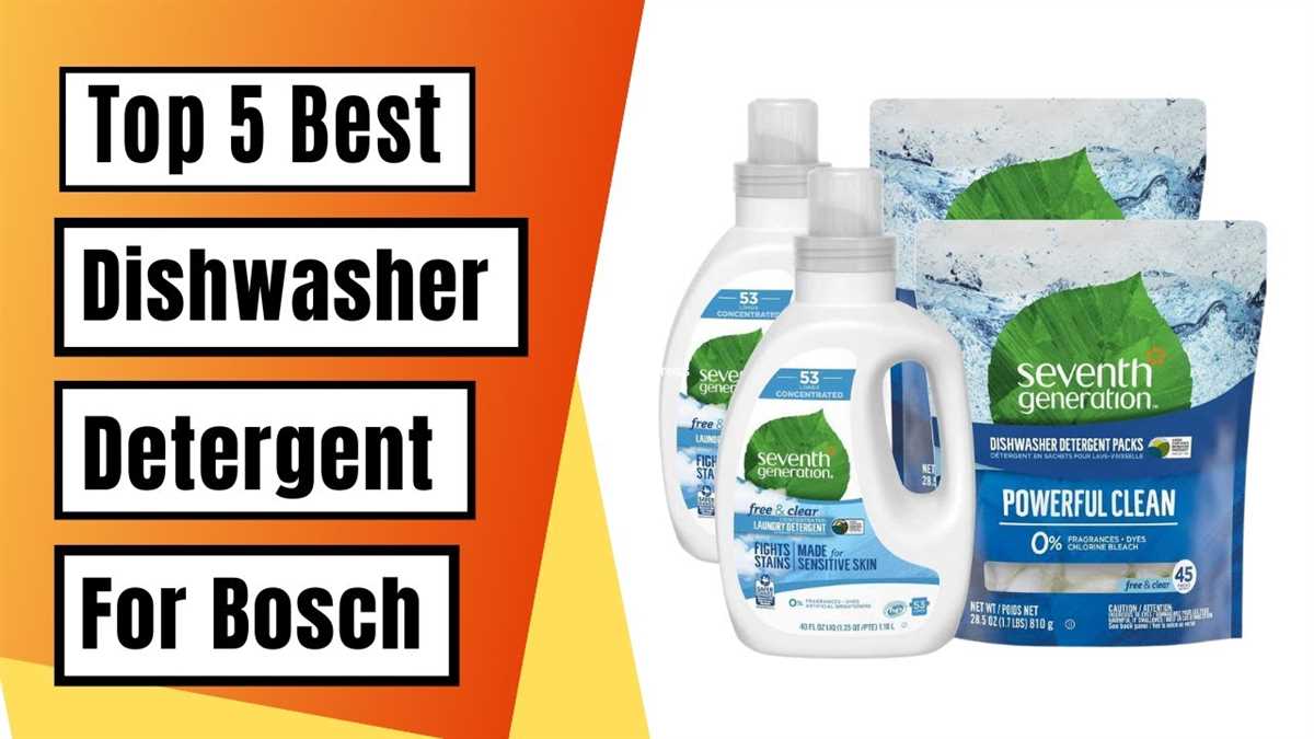 Best dishwasher pods for Bosch Our top picks Clean Home Expert