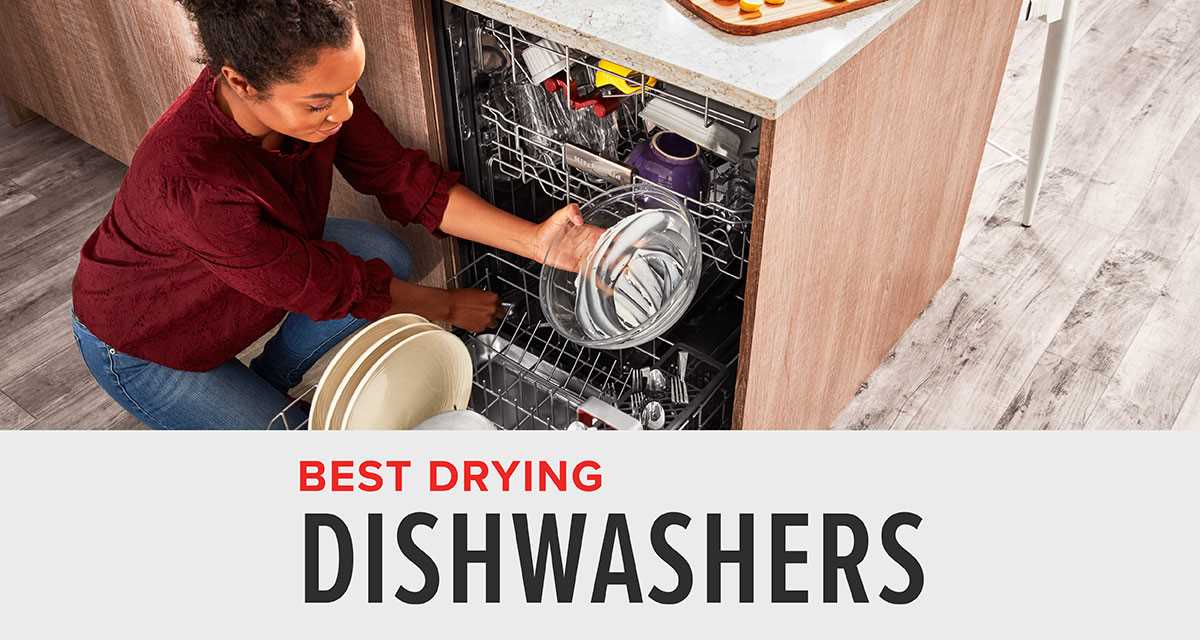 Innovative drying technologies in dishwashers