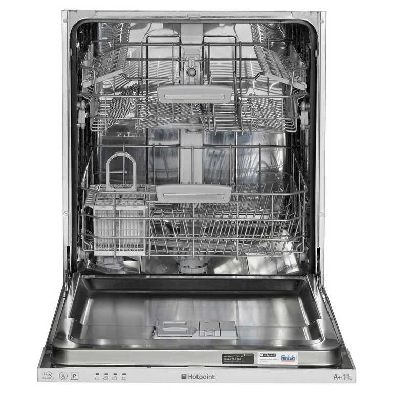 Maintenance tips for your Hotpoint fully integrated dishwasher