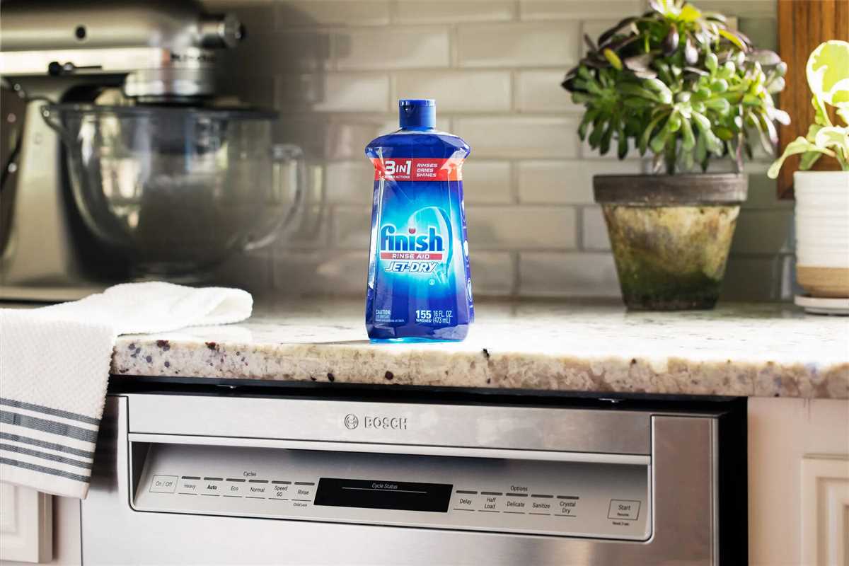 Factors to Consider When Choosing a Rinse Aid for Your Bosch Dishwasher