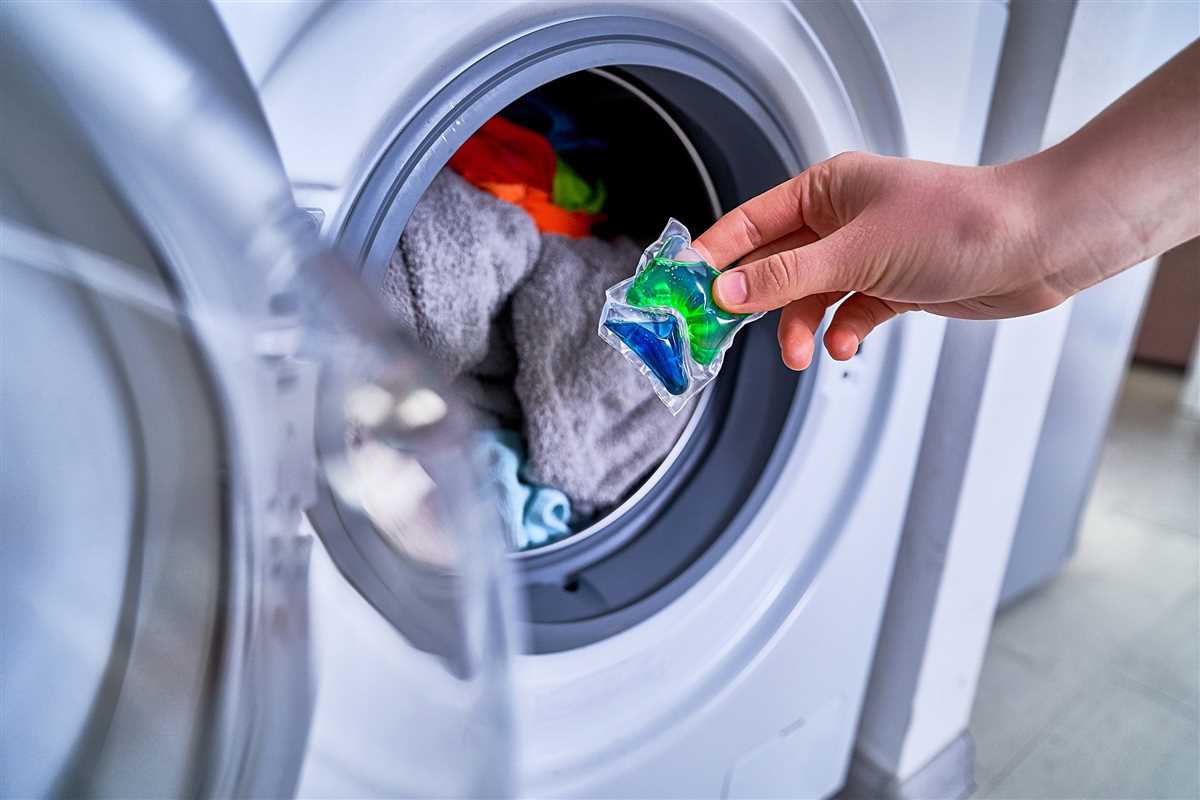 Tips for using washing pods effectively