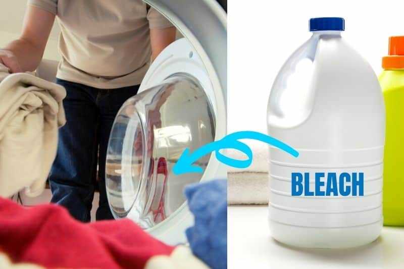 2. Opponents of using bleach in a washing machine:
