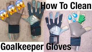 How to Clean Goalkeeper Gloves
