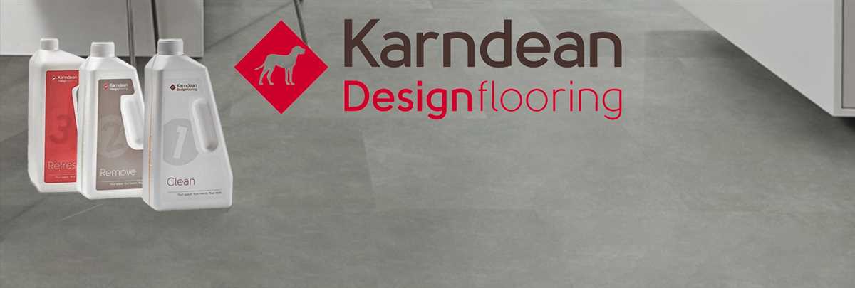 Alternative methods for cleaning Karndean flooring