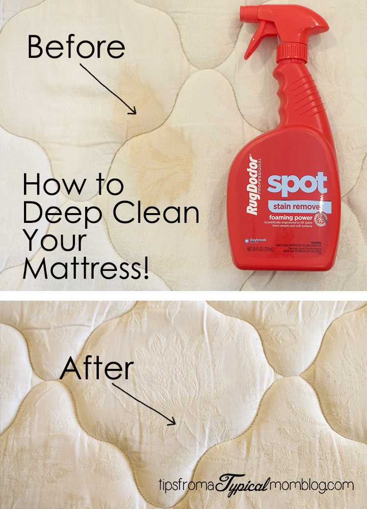 Alternatives to Using Carpet Cleaners on Mattresses