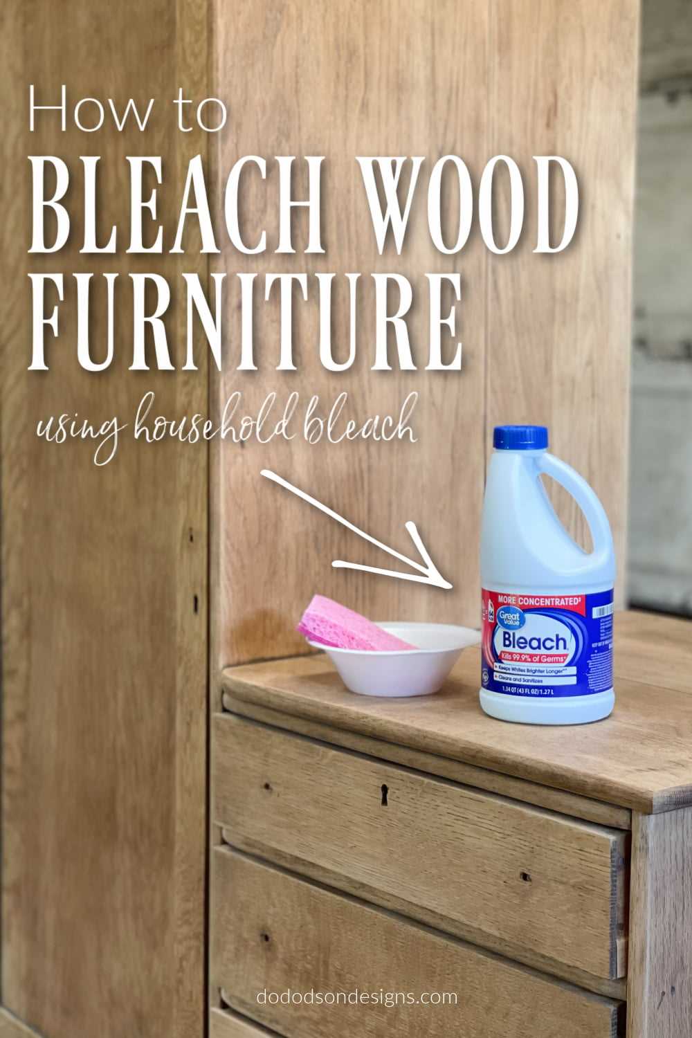 Can You Use Bleach on Wood?