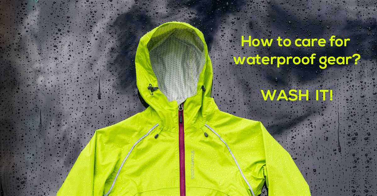 Can You Safely Clean a Rain Jacket in the Washing Machine?