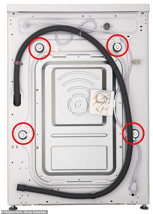 Why should you remove transit bolts before using the washing machine?