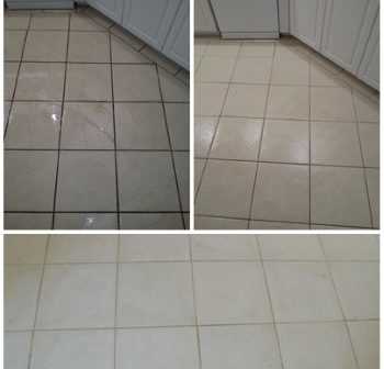 Bleach can solve all grout problems