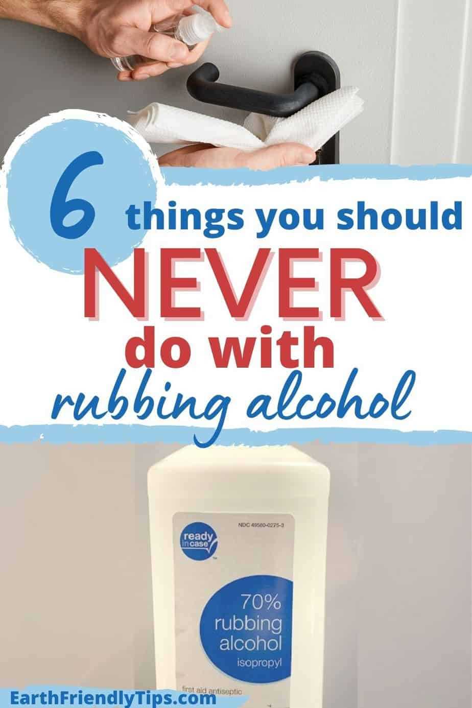 Common Mistakes to Avoid When Cleaning with Rubbing Alcohol