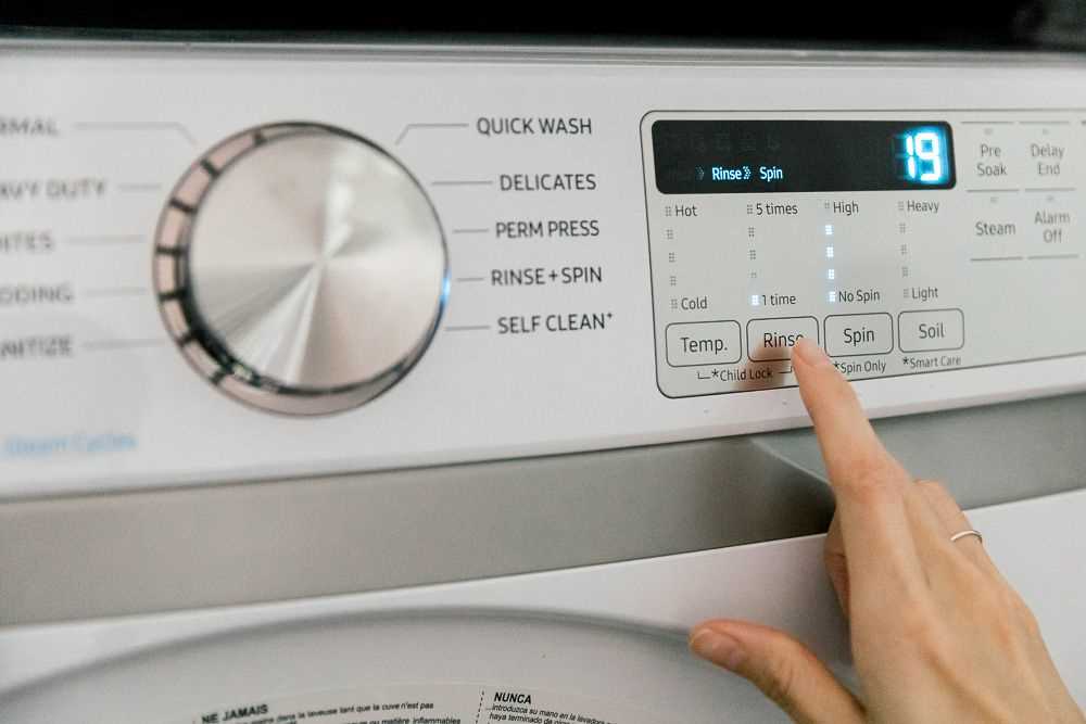 8. Clean the washing machine regularly