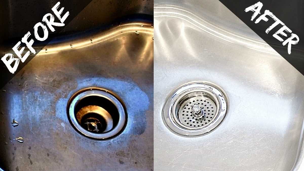 3. Rinse the Sink