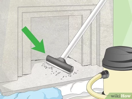 Methods for cleaning a limestone fireplace