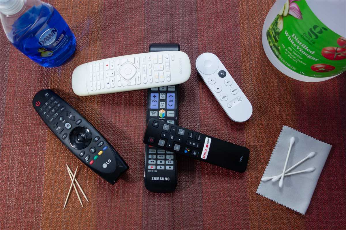 Section 4: Tips and tricks for maintaining a clean remote control
