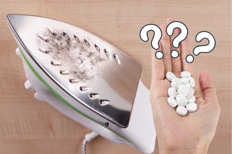 Step-by-step guide on cleaning your iron with paracetamol