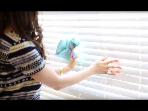 Cleaning Blinds with Household Cleaners