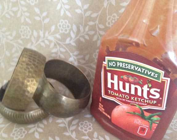 How to Use Ketchup to Clean Brass