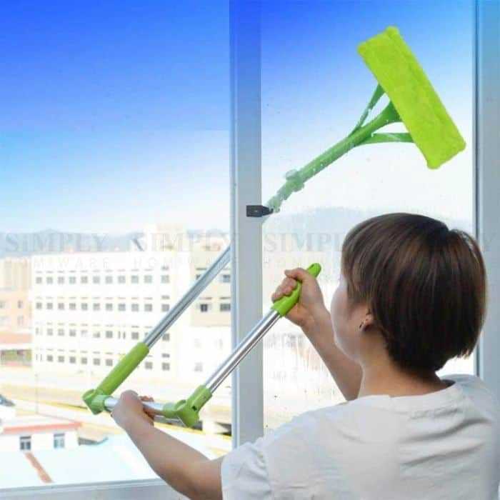3. Use a Window Cleaning Attachment for your Hose