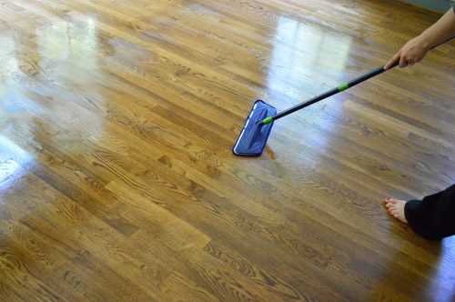 1. Sweep or vacuum the floors