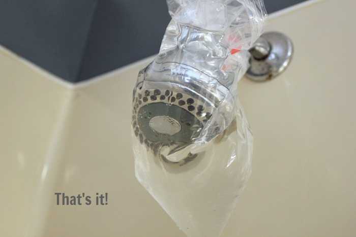 Why descaling your shower head is important