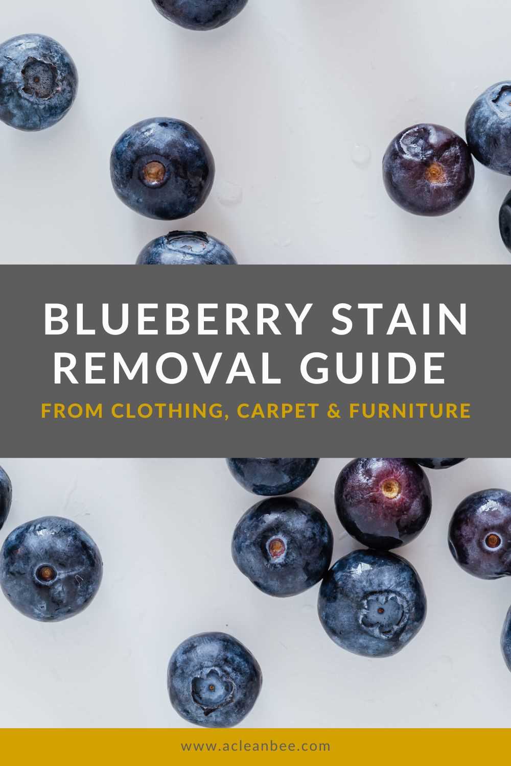 3. Apply Stain Remover
