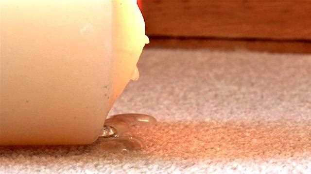Using Heat to Remove Candle Wax from Carpets