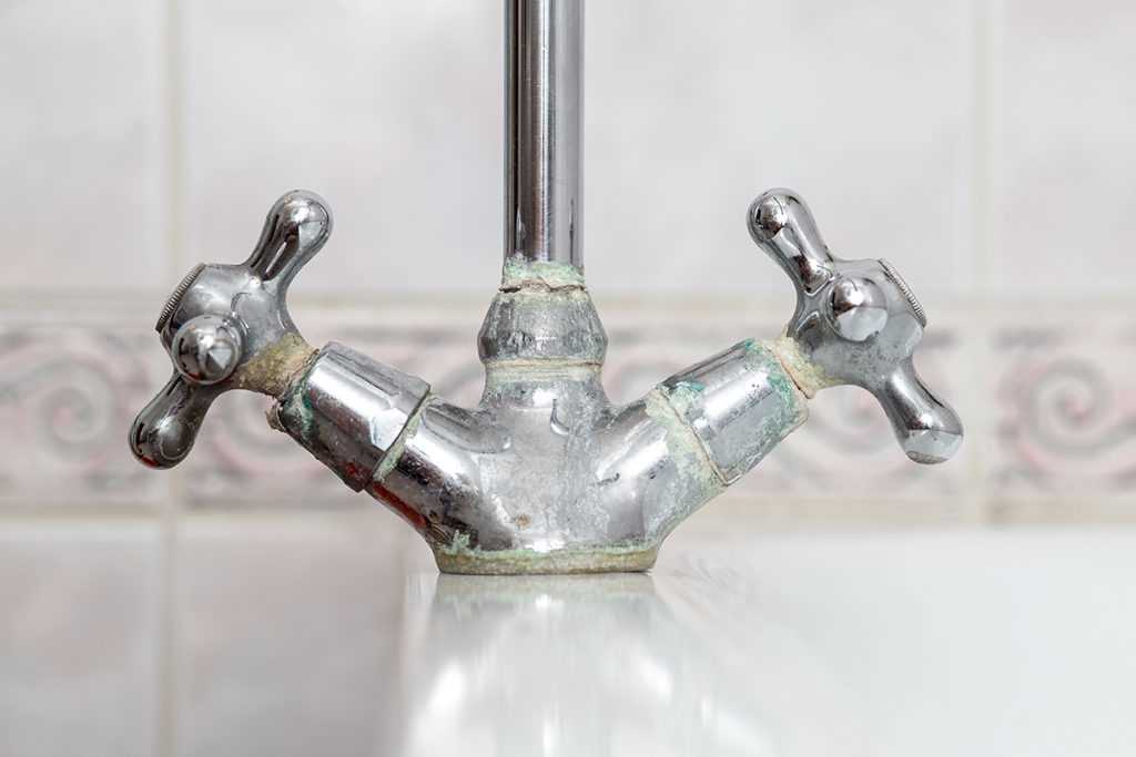 Causes of limescale in taps: