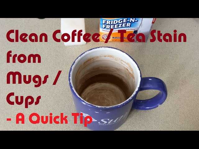 Remove Tea Stains