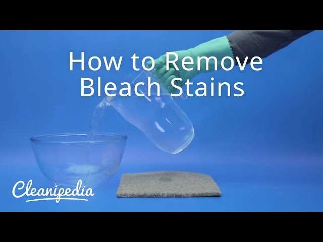 Understanding Bleach Stains