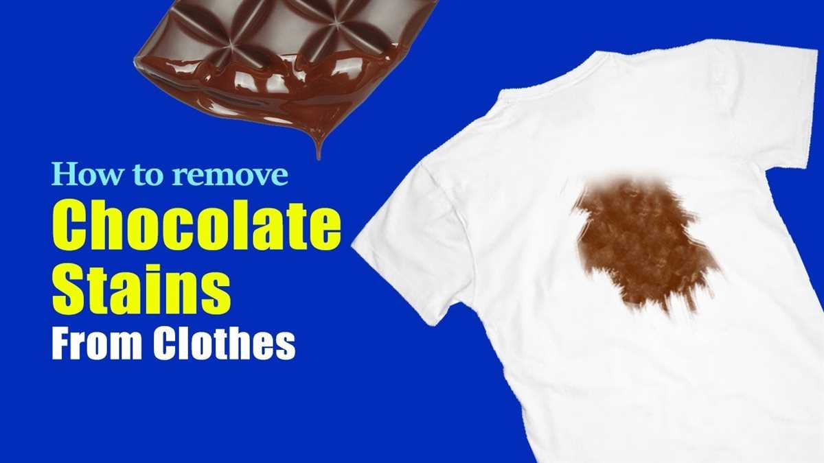 Preventing Chocolate Stains