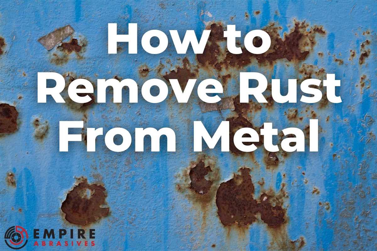 5. Chemical Rust Removers with Mechanical Assistance