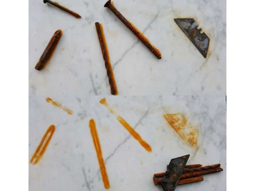 Causes of Rust Stains on Marble Surfaces