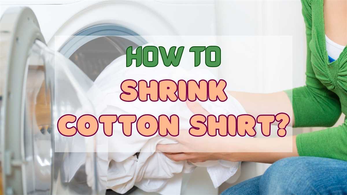 How To Purposefully Shrink Clothes A Step By Step Guide Clean Home Expert 1849