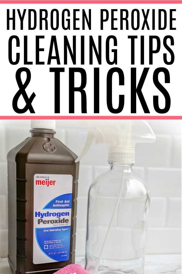 Understanding Hydrogen Peroxide as a Stain Remover