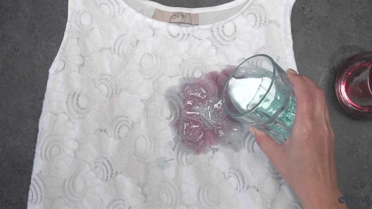 Removing Common Stains with Hydrogen Peroxide