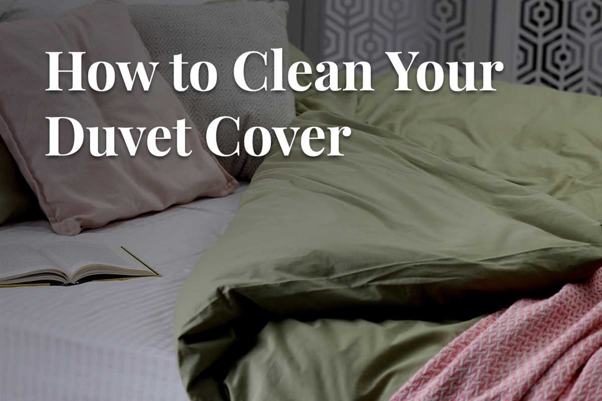 Removing the Duvet Cover