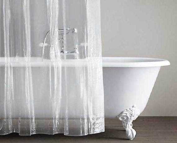 Handwashing the Shower Curtain