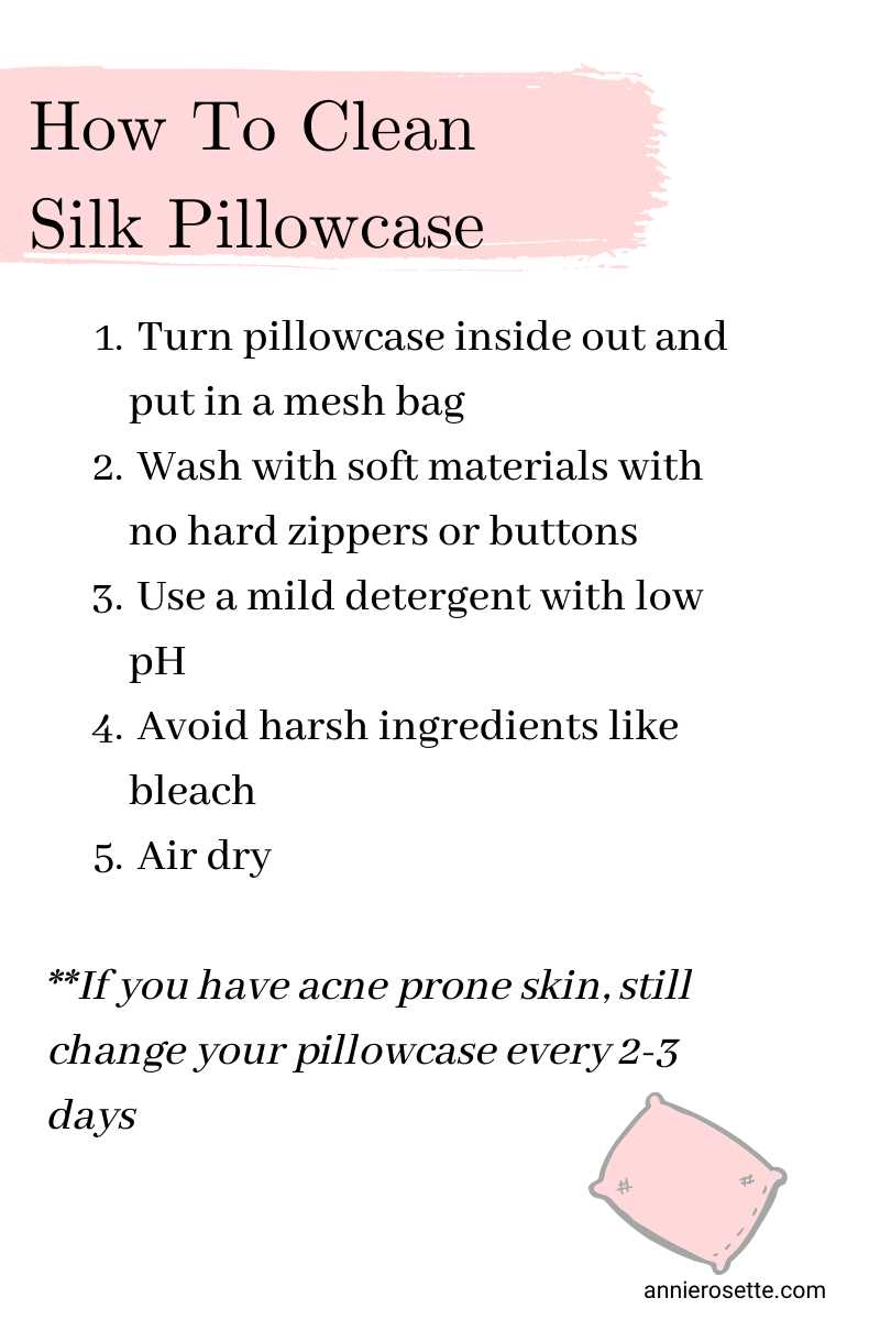 Tips for Maintaining the Quality of Silk Pillowcases