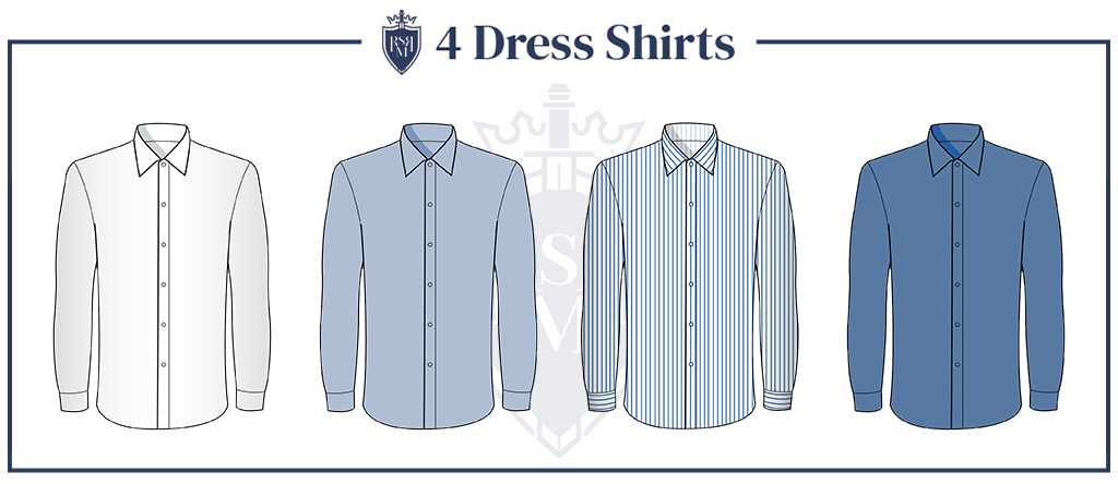 Pre-Treating Stains on Dress Shirts