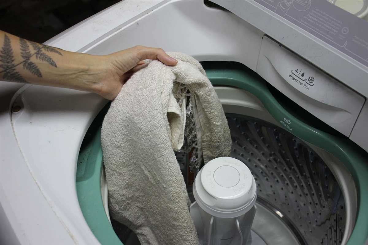 3. Avoid overloading the washing machine: