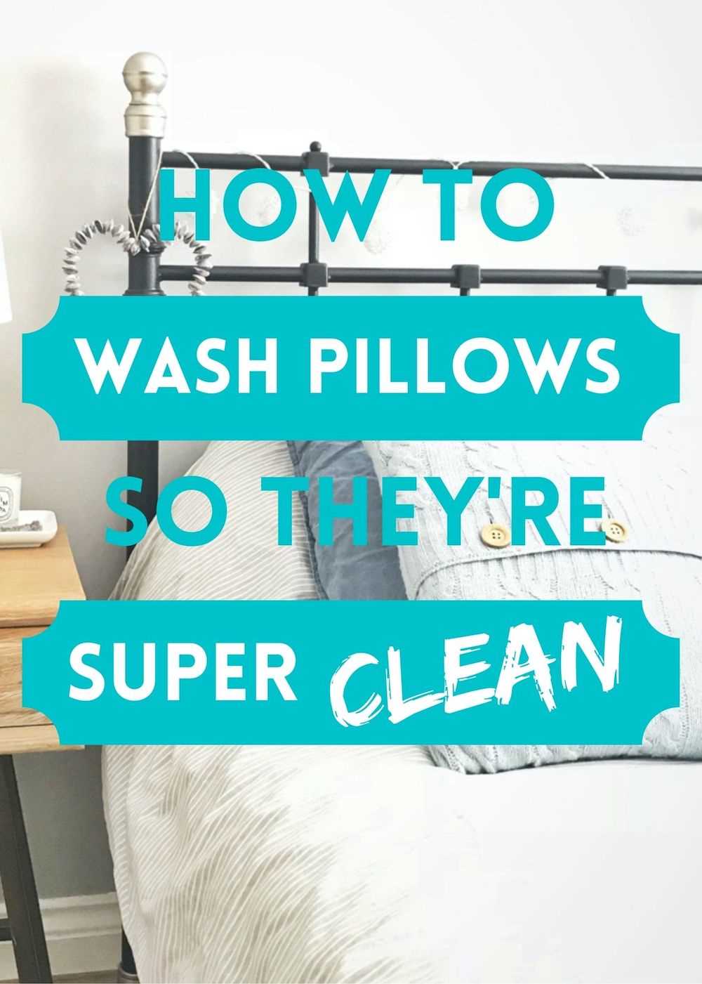 Step-by-Step Guide for Washing Pillows in the UK