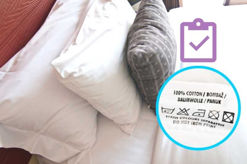 Remove Pillowcases and Protectors